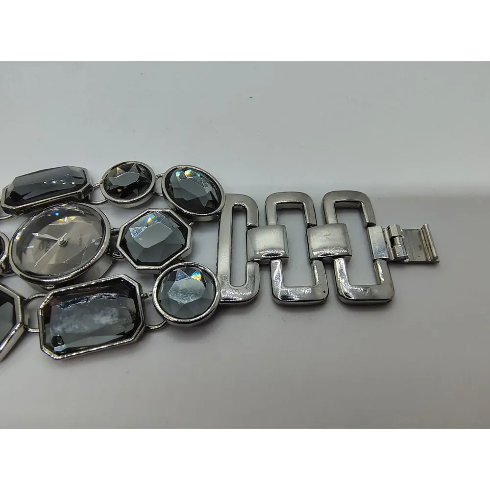 Stone Woman's Jewelry Bracelet Vintage L80116 Watch - Picture 5 of 10